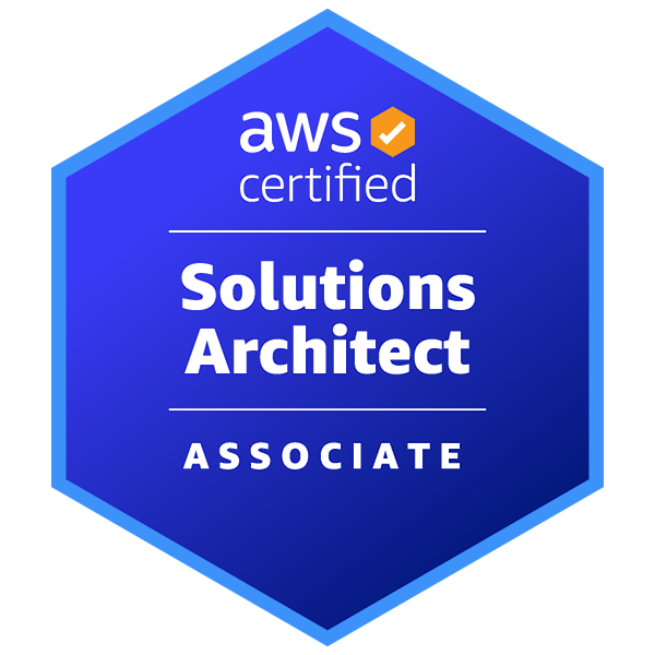 AWS Certified Solutions Architect Associate Badge